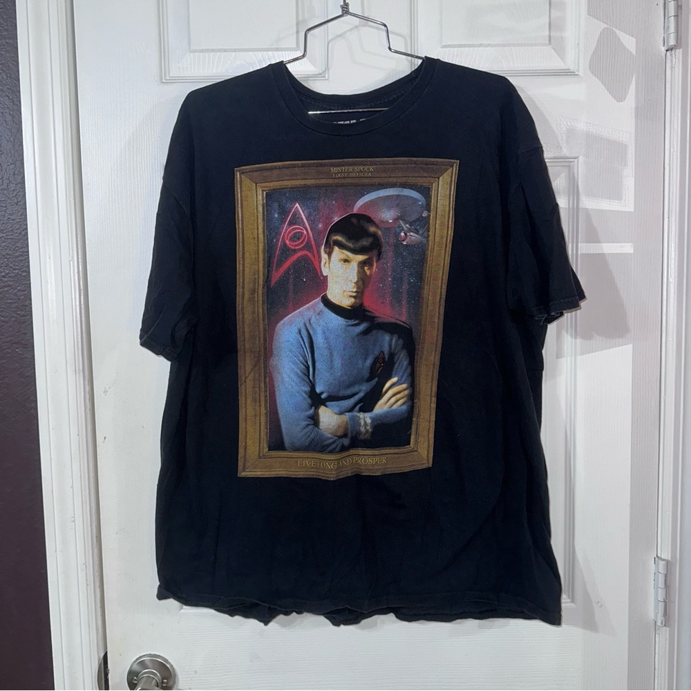 SPOCK STAR TREK 2XL T-SHIRT